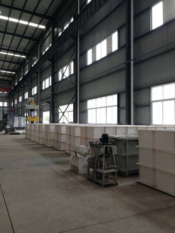 Deep nickel anti-corrosion treatment equipment for metal surface